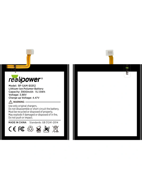 RealPower Samsung Uyumlu Galaxy S23 S912 Batarya Li-Polymer Uzun Ömürlü Pil