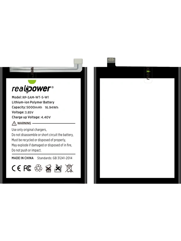 RealPower Samsung Uyumlu Galaxy A04 A045 Batarya 5000mAh Li-Polymer Uzun Ömürlü Pil