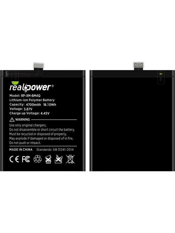 RealPower Xiaomi Uyumlu Redmi K30 Pro Batarya Li-Polymer Uzun Ömürlü Pil