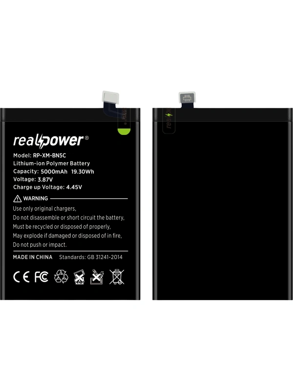 RealPower Xiaomi Uyumlu Poco M4 Pro Batarya Li-Polymer Uzun Ömürlü Pil