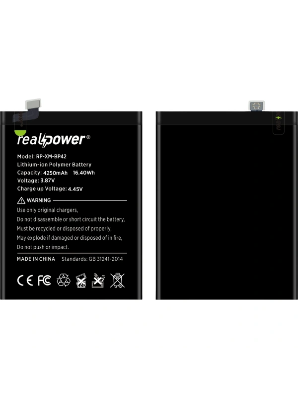 RealPower Xiaomi Uyumlu Mi 11 Lite Batarya Li-Polymer Uzun Ömürlü Pil