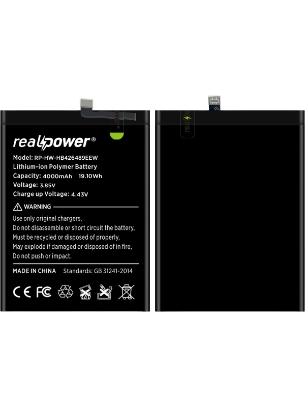 RealPower Huawei P Smart S Batarya Li-Polymer Uzun Ömürlü Pil