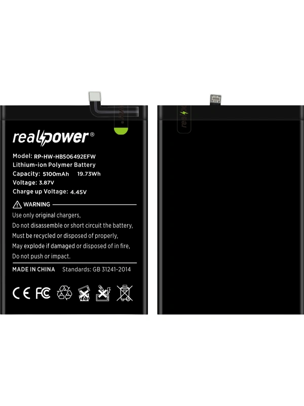 RealPower Huawei Honor X9A Batarya Li-Polymer Uzun Ömürlü Pil