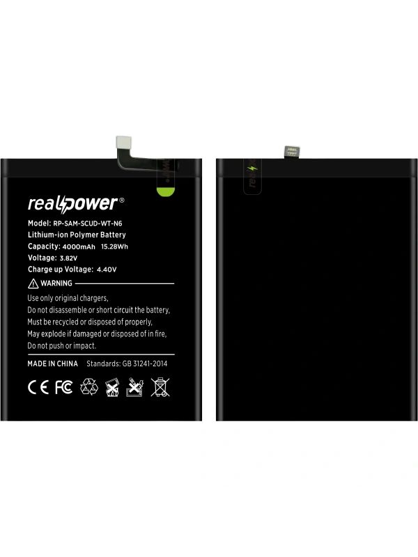 RealPower Samsung Uyumlu Galaxy A20s A207 Batarya 4100mAh Li-Polymer Uzun Ömürlü Pil