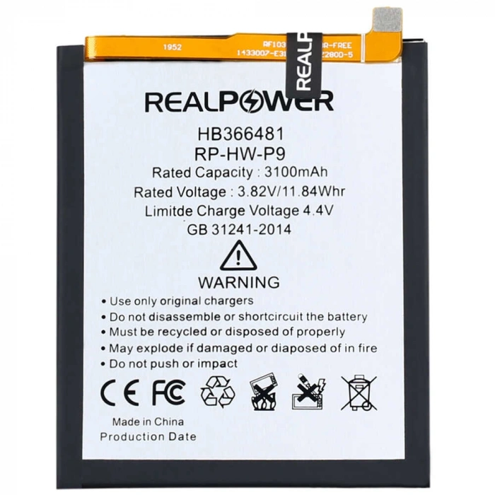 RealPower Huawei Uyumlu Honor 8 Batarya 3100mah
