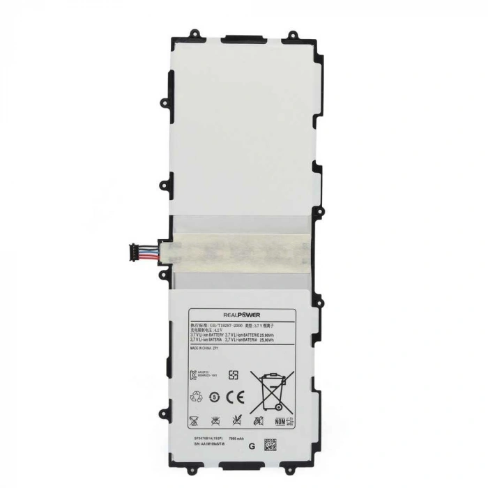 RealPower Samsung Uyumlu Galaxy Note 10.1 GT N8000 N8010 Batarya 7000mah