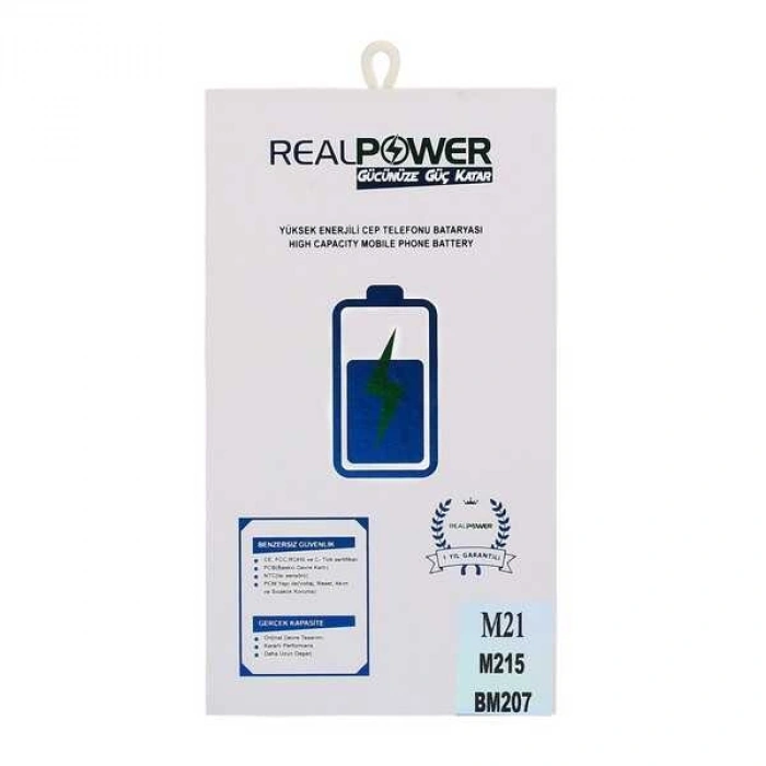 RealPower Samsung Uyumlu Galaxy M30s M307 Batarya 6000mAh