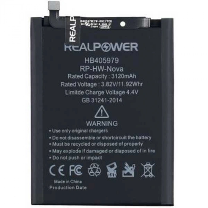 RealPower Huawei Uyumlu Honor 6c Batarya 3120mah