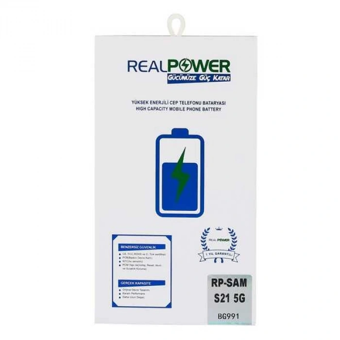 RealPower Samsung Uyumlu Galaxy S21 5g G991b Batarya