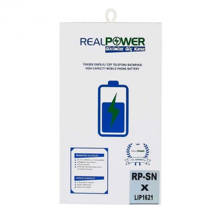 RealPower Sony Uyumlu Xperia X Batarya