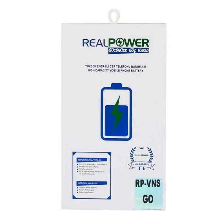 RealPower Vestel Uyumlu Venüs E2 Plus Batarya 2350mAh