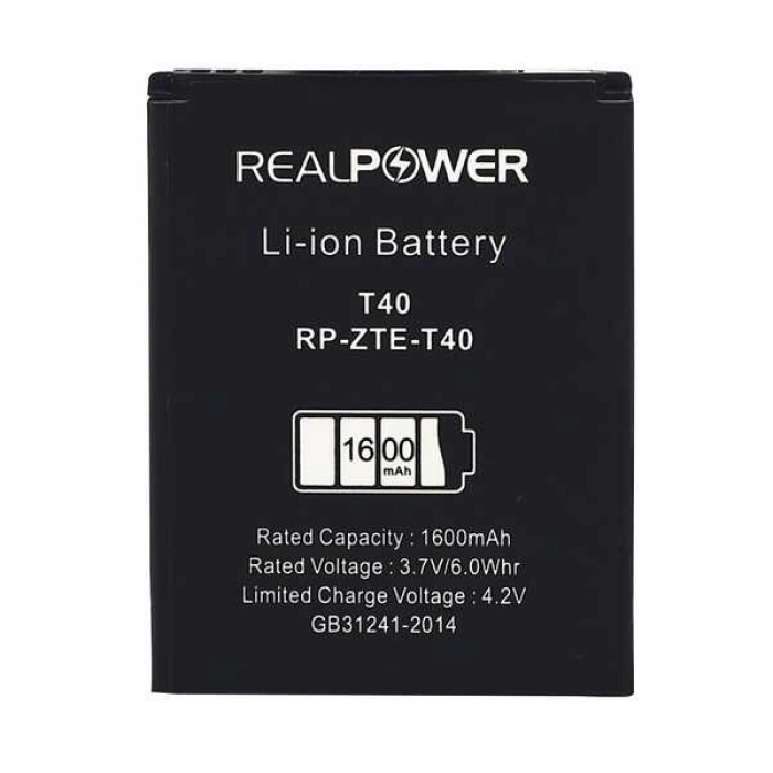 RealPower Turkcell Uyumlu T40 Batarya