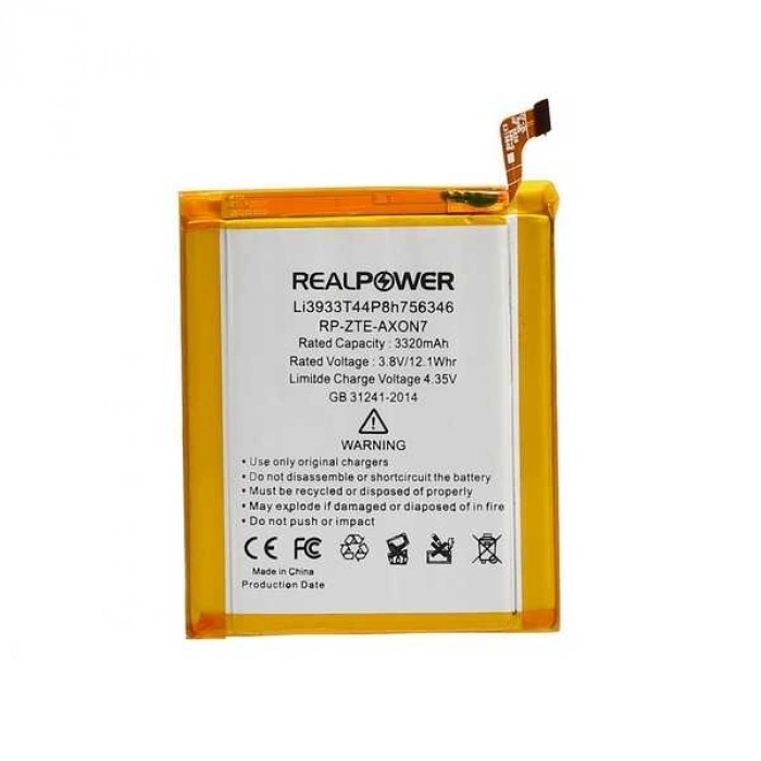RealPower Zte Uyumlu Axon 7 Batarya 3320mAh
