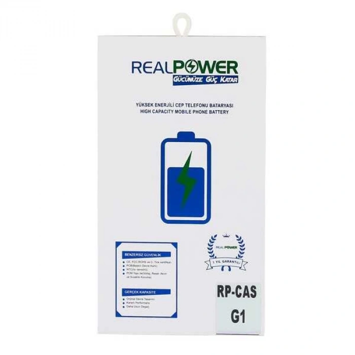 RealPower Casper Uyumlu Via G1 Batarya 2900mAh