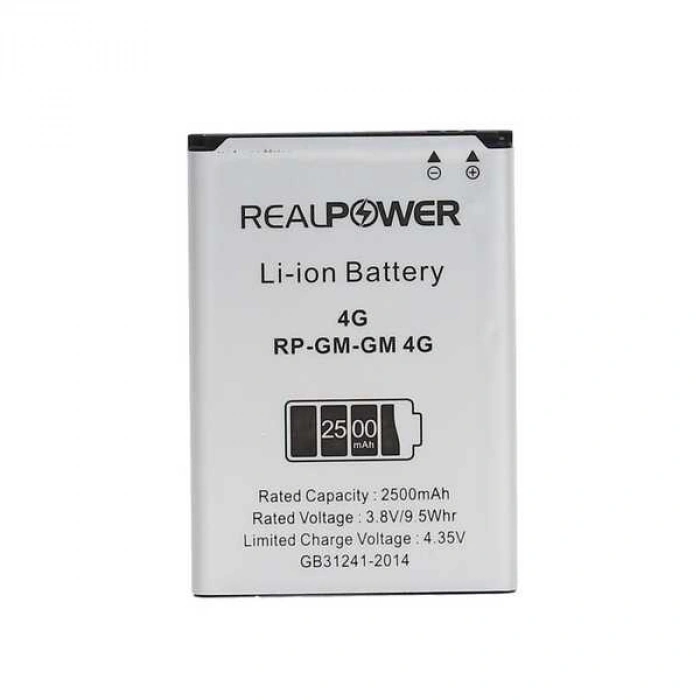 RealPower General Mobile Uyumlu Discovery Android E3 4g Batarya 2500mAh