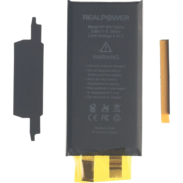RealPower Apple Uyumlu iPhone 13 Mini Batarya 2406mah Flexsiz