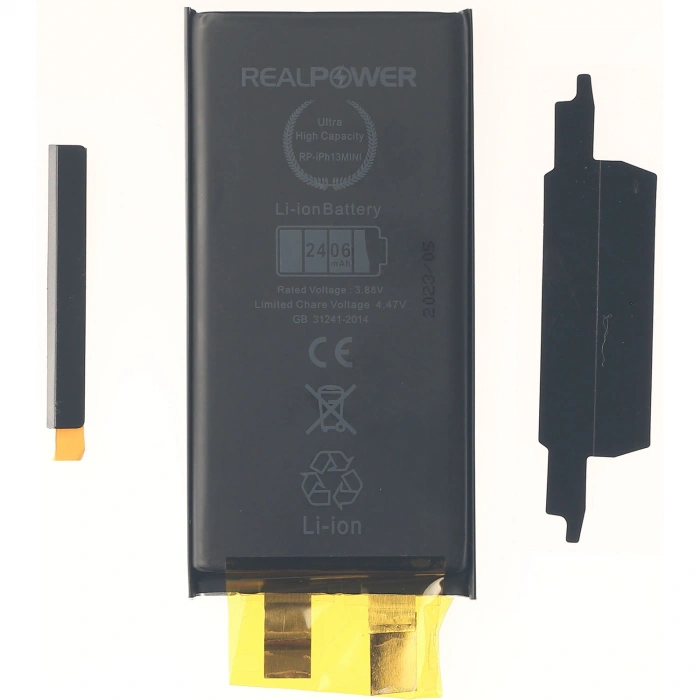 RealPower Apple Uyumlu iPhone 13 Mini Batarya 2406mah Flexsiz
