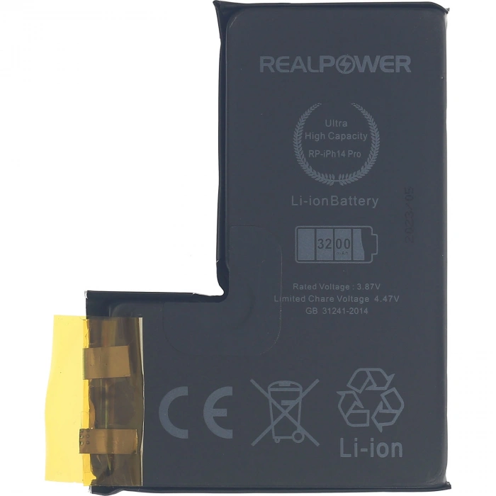 RealPower Apple Uyumlu iPhone 14 Pro Batarya Flexsiz