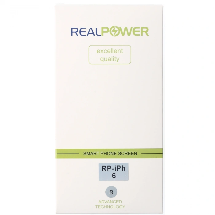RealPower Apple Uyumlu iPhone 6 Lcd Ekran Hq Siyah