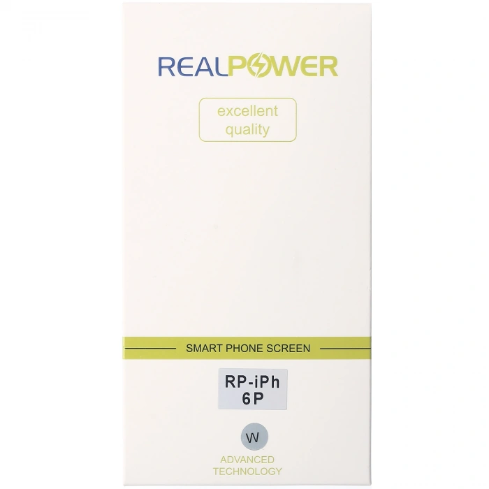 RealPower Apple Uyumlu iPhone 6 Plus Lcd Ekran Hq Beyaz