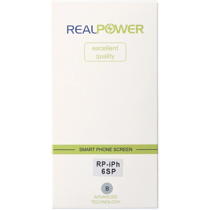 RealPower Apple Uyumlu iPhone 6s Plus Lcd Ekran Hq Siyah