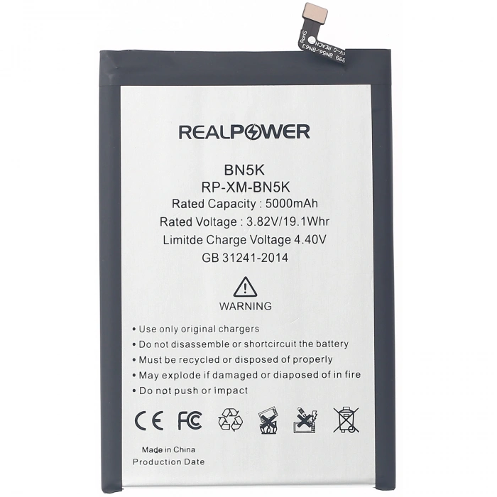 RealPower Xiaomi Uyumlu Redmi 12c Batarya