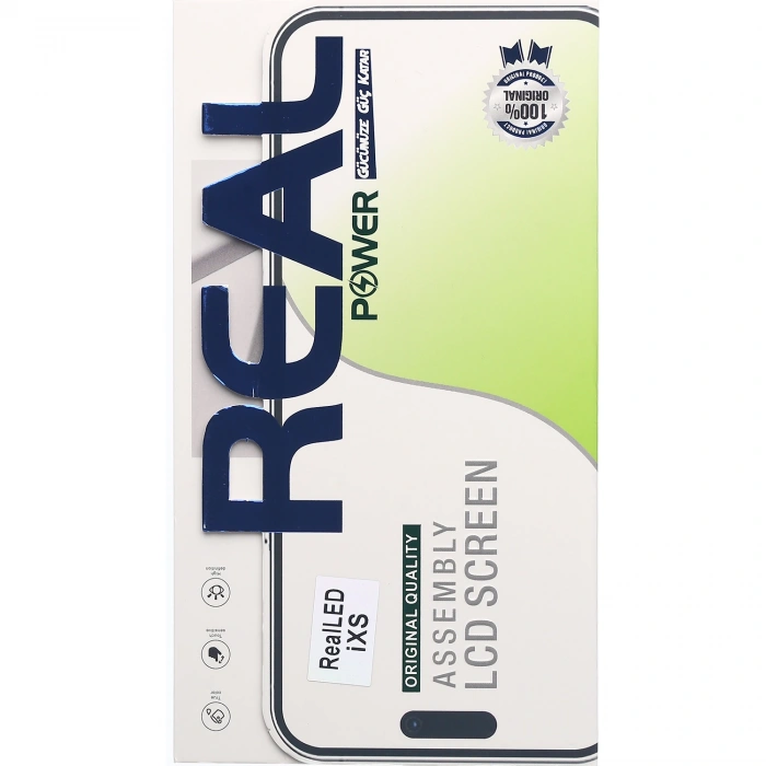 RealPower Apple Uyumlu iPhone Xs Lcd Ekran RealLED