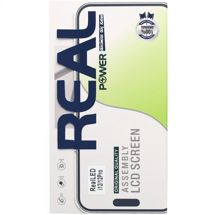 RealPower Apple Uyumlu iPhone 12 Lcd Ekran RealLED