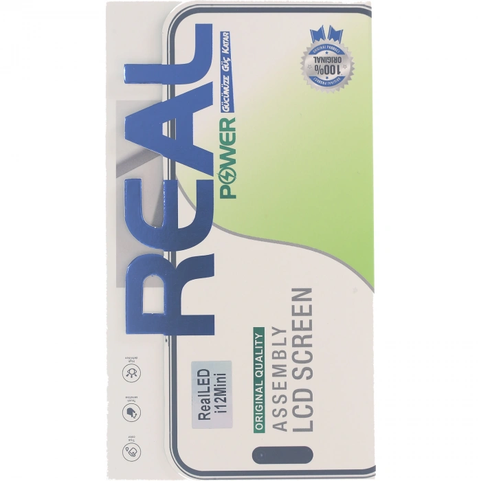 RealPower Apple Uyumlu iPhone 12 Mini Lcd Ekran RealLED