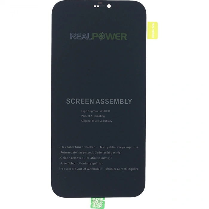 RealPower Apple Uyumlu iPhone 12 / 12 Pro Lcd Ekran RealOLED