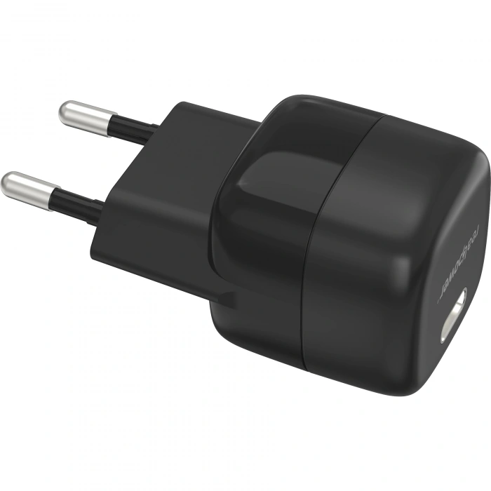 Realpower 35W GaN USB-C PD Hızlı Şarj Adaptörü Şarj Aleti Siyah TC35WBK