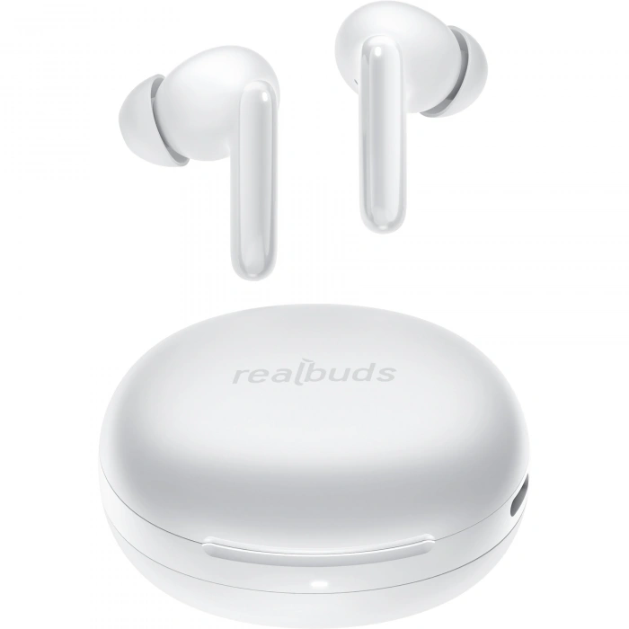 Realpower RealBuds Core Neo Bluetooth Kulak İçi Kulaklık ANC Gürültü Önleyici Dokunmatik Kontrol HD Mikrofonlu Type-C Hızlı Şarjlı Beyaz EP-ANC09WH