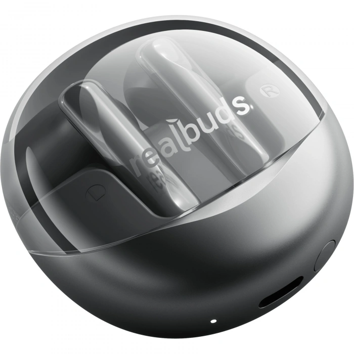 Realpower RealBuds Folia Bluetooth Kulak İçi Kulaklık ENC Dokunmatik Kontrol HD Mikrofonlu Type-C Hızlı Şarjlı Siyah EP-ENC32BK