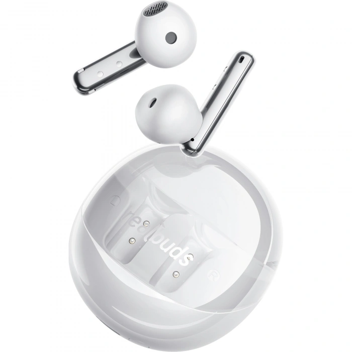 Realpower RealBuds Folia Bluetooth Kulak İçi Kulaklık ENC Dokunmatik Kontrol HD Mikrofonlu Type-C Hızlı Şarjlı Beyaz EP-ENC32WH