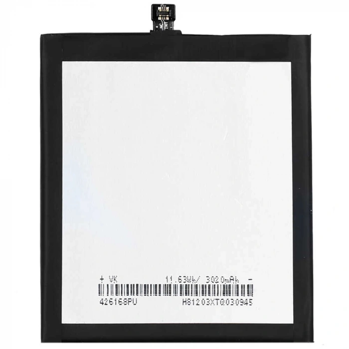 RealPower Meizu Uyumlu MX6 Pro Batarya 3200mAh Li-Polymer Uzun Ömürlü Pil