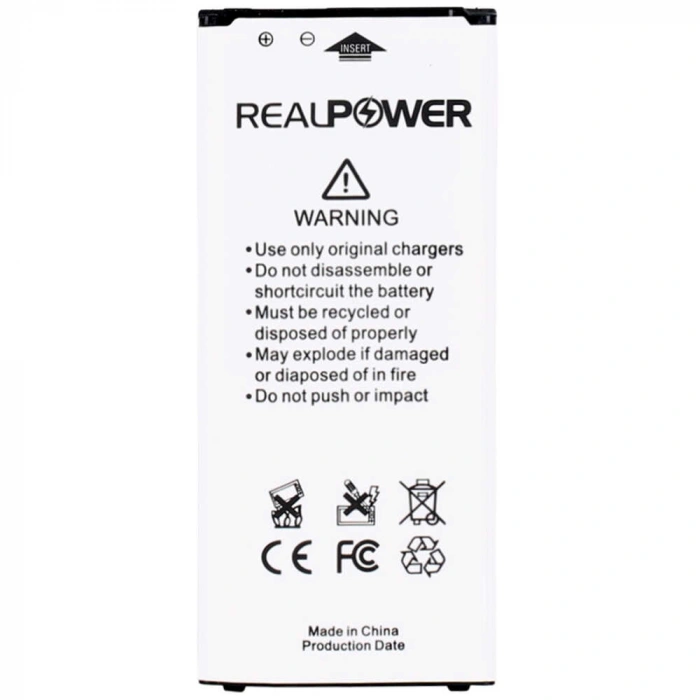 RealPower Samsung Uyumlu Galaxy A3 2016 A310 Batarya 2400mAh Li-Polymer Uzun Ömürlü Pil