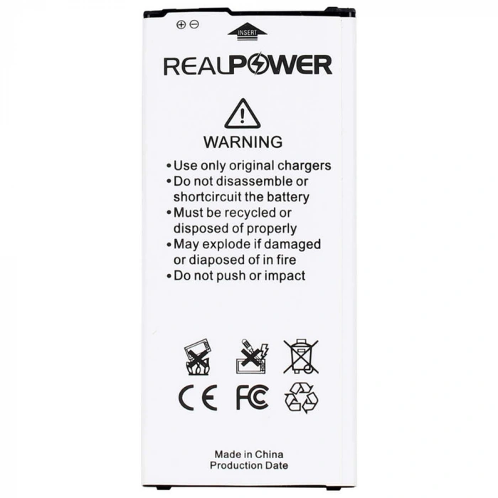 RealPower Samsung Uyumlu Galaxy A5 2016 A510 Batarya 3000mAh Li-Polymer Uzun Ömürlü Pil