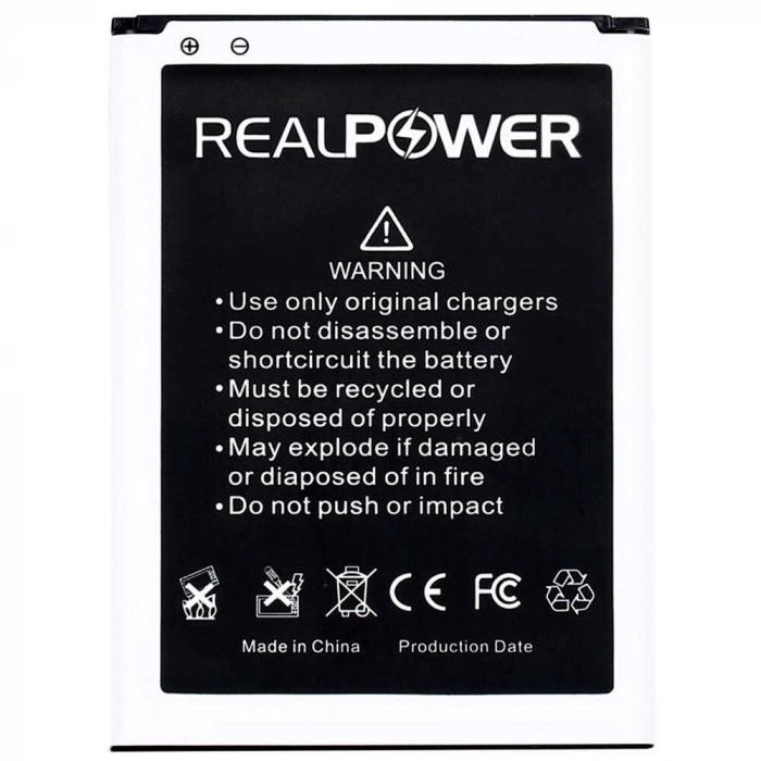 RealPower Samsung Uyumlu Galaxy Note 2 N7100 Batarya 3200mAh Li-Polymer Uzun Ömürlü Pil