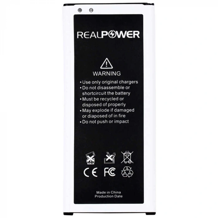 RealPower Samsung Uyumlu Galaxy Note 4 N910 NFC Batarya 3400mAh Li-Polymer Uzun Ömürlü Pil