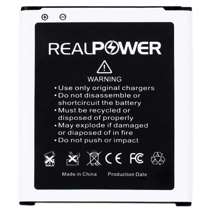 RealPower Samsung Uyumlu Galaxy J1 J100 Batarya 2000mAh Li-Polymer Uzun Ömürlü Pil
