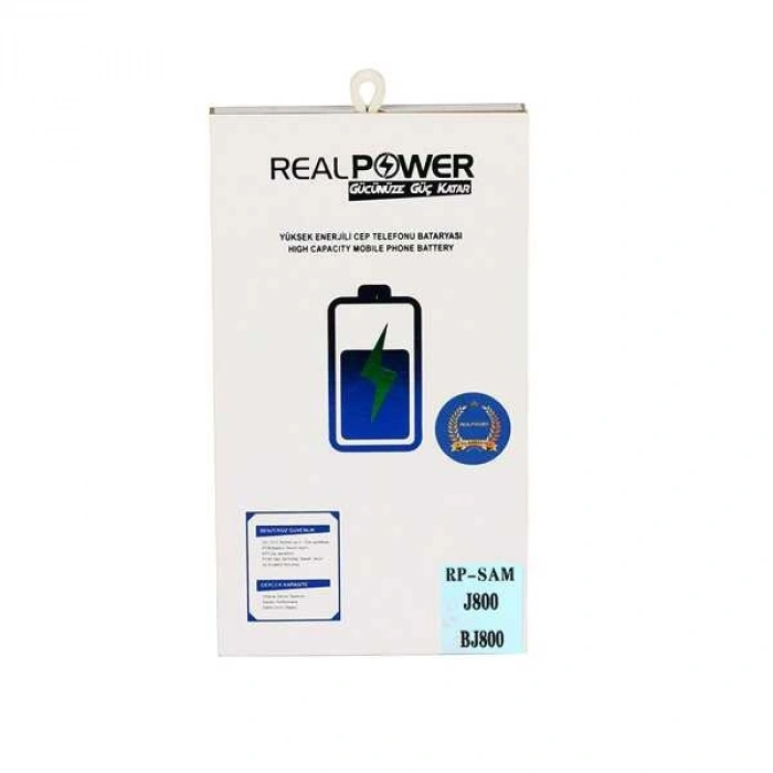 RealPower Samsung Uyumlu Galaxy A6 A600 Batarya 3000mAh Li-Polymer Uzun Ömürlü Pil