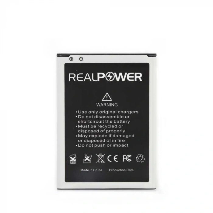 RealPower Samsung Uyumlu Galaxy S4 Mini I9190 Batarya 1900mAh Li-Polymer Uzun Ömürlü Pil