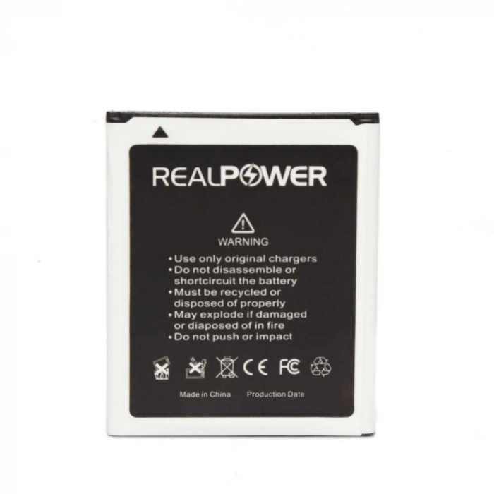 RealPower Samsung Uyumlu Galaxy Ace 2 I8160 Batarya 1500mAh Li-Polymer Uzun Ömürlü Pil