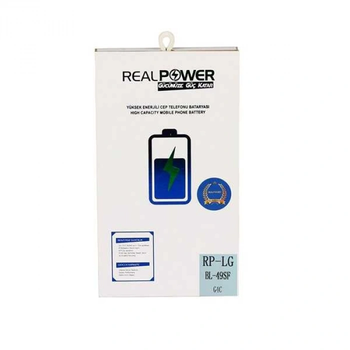 RealPower Lg Uyumlu G4c H525 Batarya 2910mAh Li-Polymer Uzun Ömürlü Pil