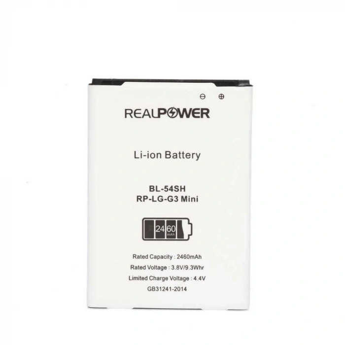 RealPower Lg Uyumlu G3 Mini D723 Batarya Li-Polymer Uzun Ömürlü Pil