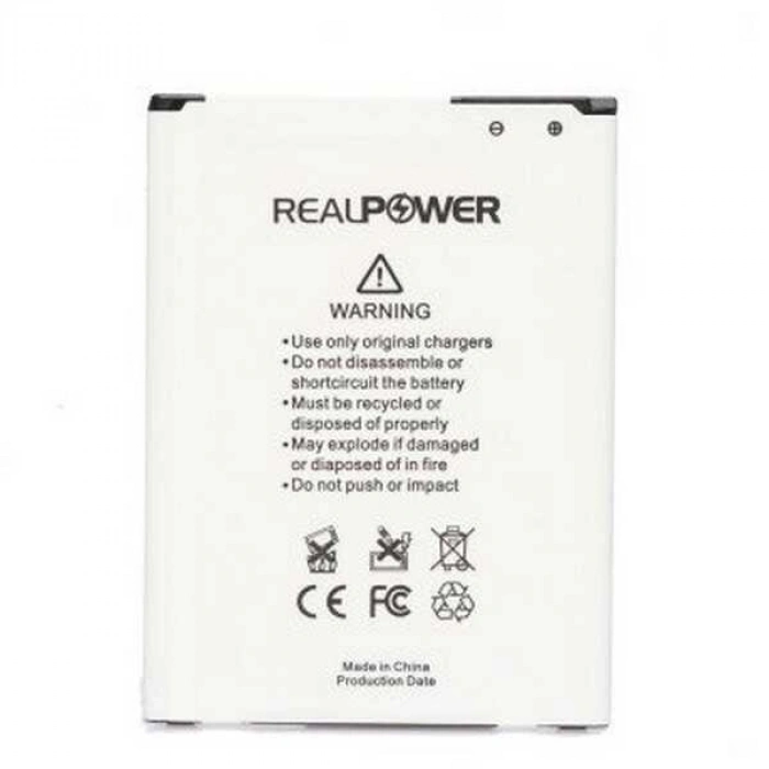 RealPower Lg Uyumlu Stylus 3 M400 Batarya Li-Polymer Uzun Ömürlü Pil