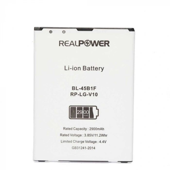 RealPower Lg Uyumlu V10 H960 Batarya Li-Polymer Uzun Ömürlü Pil