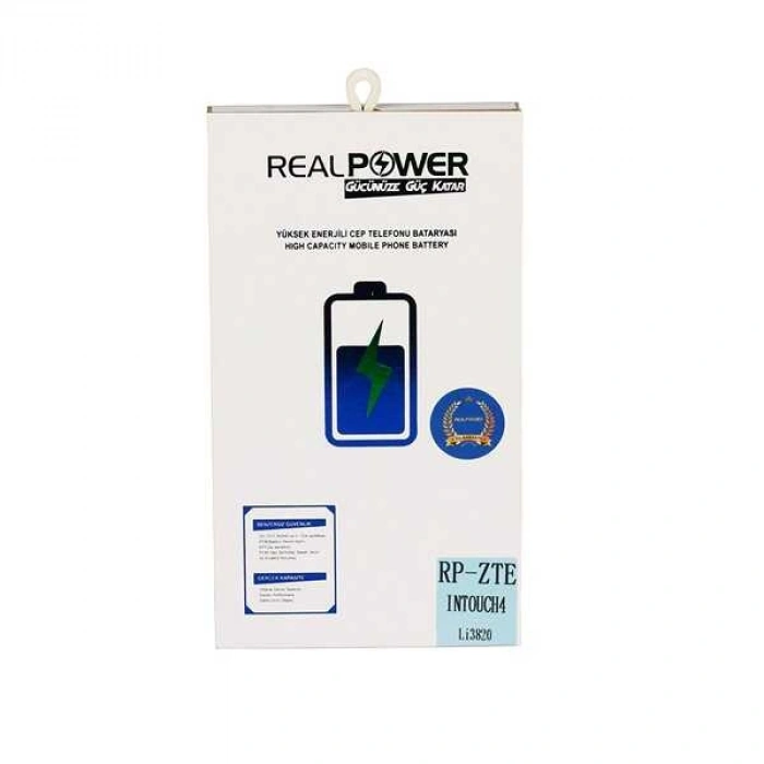 RealPower Avea Uyumlu Intouch 4 Batarya 2000mAh Li-Polymer Uzun Ömürlü Pil
