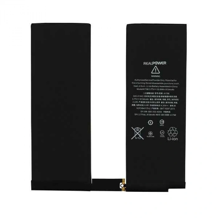 RealPower Apple Uyumlu iPad Pro 10.5 Batarya 8134mAh Tablet Bataryası Pil