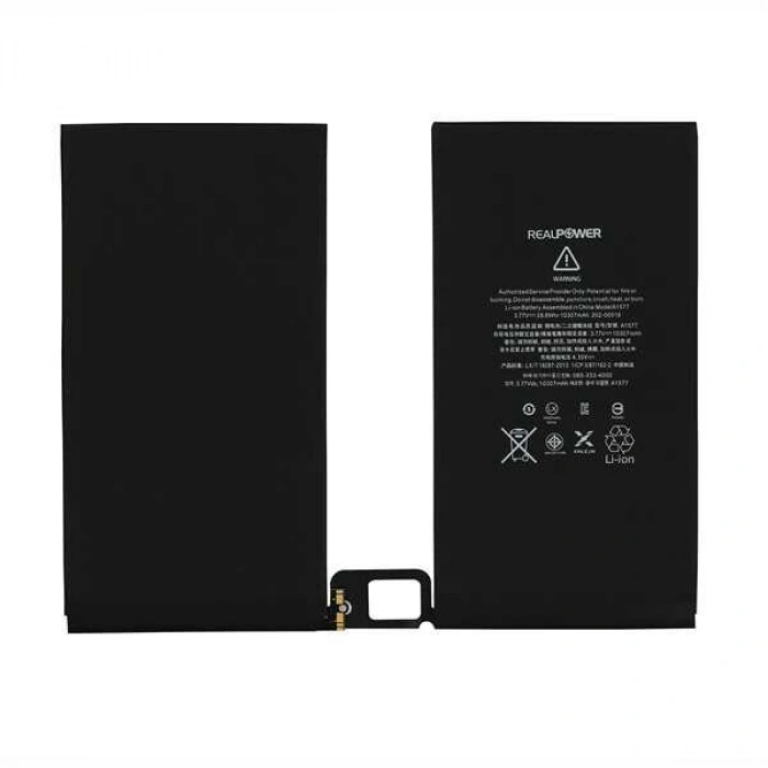 RealPower Apple Uyumlu iPad Pro 12.9 1. Nesil 2015 Batarya 10307mAh Tablet Bataryası Pil